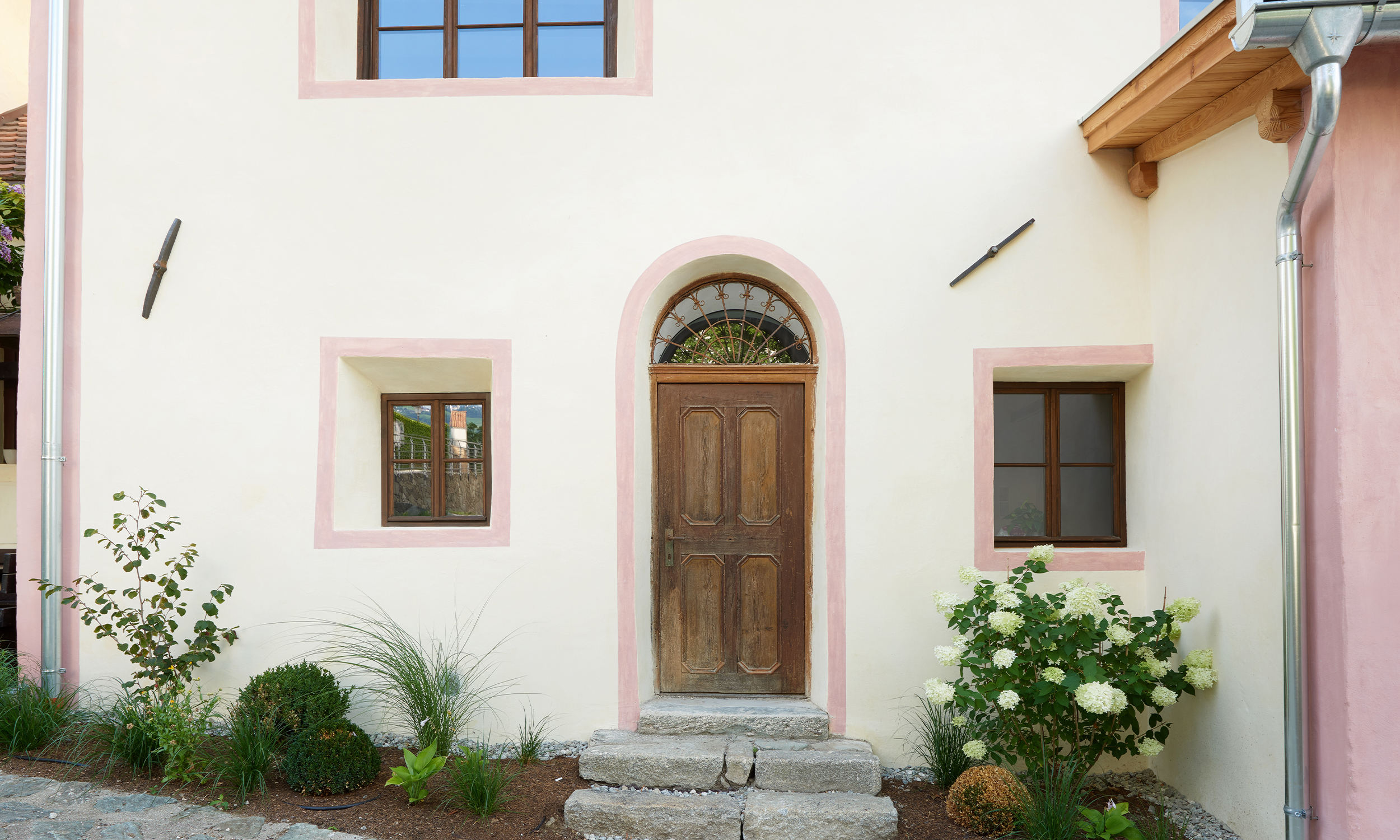 Verputzarbeien am Vikolerhof